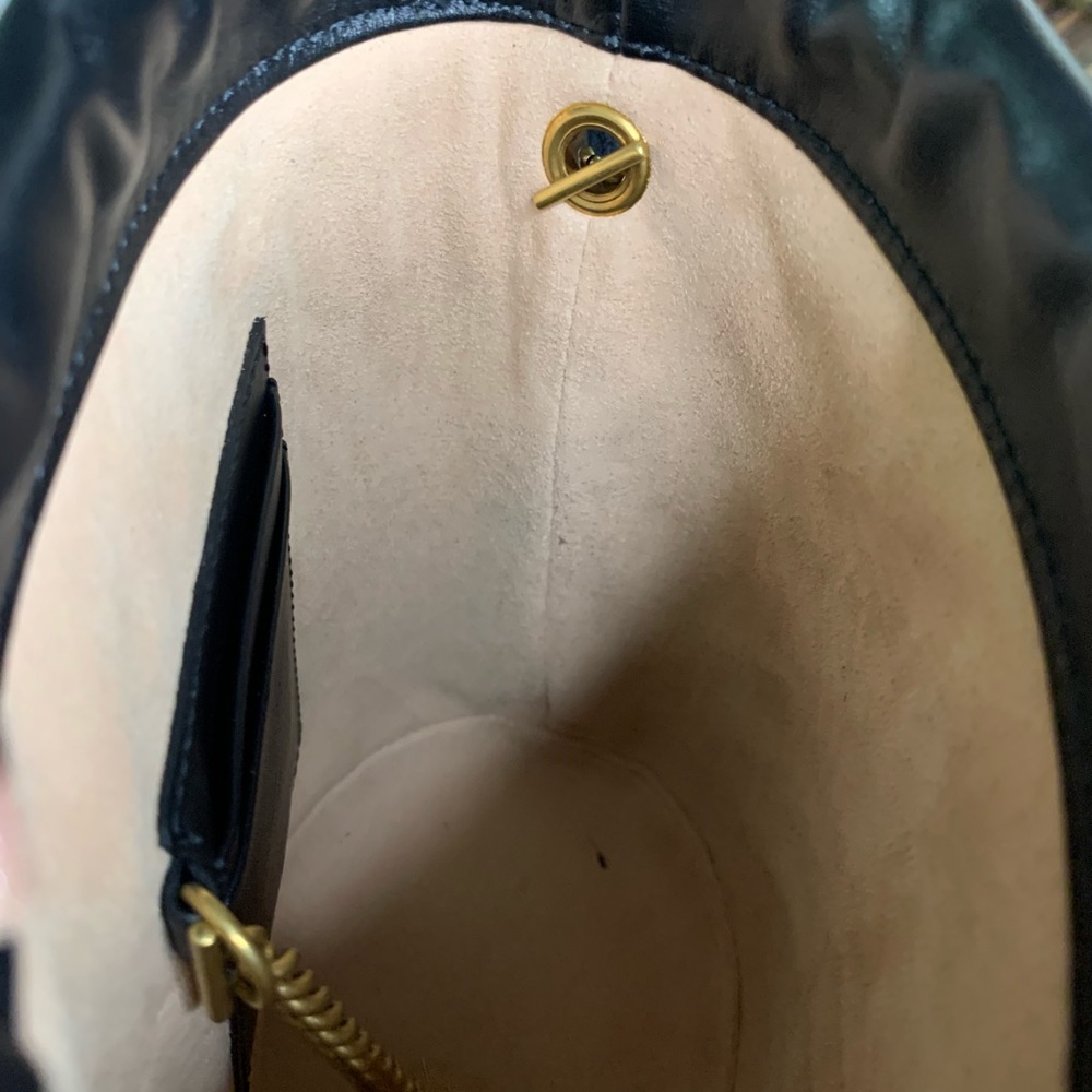 NWT Gucci Marmont Mini Bucket Bag - Picture 9 of 16